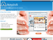 Tablet Screenshot of goupsoft.com